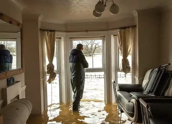 water damage restoration service Shelby